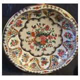 Vintage 1971 Daher Decoratedware Tin Serving Bowl