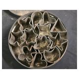 Vintage Mini Tin Cookie Cutter Set - 12 Shapes