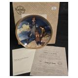 Norman Rockwell "Waiting on the Shore" Plate