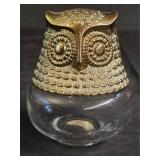 Vintage Avon Owl Cologne Bottle