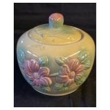 Vintage Hull Pottery Sunglow Lidded Grease Jar