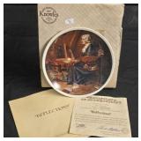 Norman Rockwell "Reflections" Collector Plate