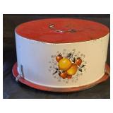 Vintage Decoware Cake Carrier