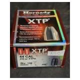 Hornady 44 Cal. 240gr. XTP Bullets