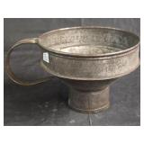 Primitive Metal Funnel w/Hand Loop