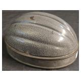 Antique Oval Ribbed Bread / Pudding Mold