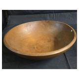 Primitive Wooden Dough Bowl
