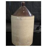 5 Gallon Stoneware Whiskey Jug Crock