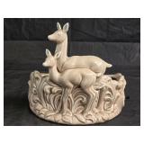 Vintage MCM Deer TV Lamp