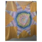 Yellow Lonestar Quilt