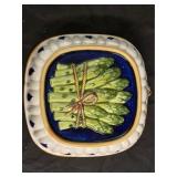 Gailstyn-Sutton Asparagus Ceramic Jello Mold
