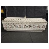 Vintage MCM Lawnware Rectangular Hanging Light