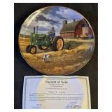 John Deere "Harvest of Gold" Collector  Plate