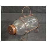 Glass Jar Minnow Trap