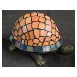 Tiffany Style Turtle Accent Lamp