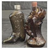 Two Vintage Avon Bottles with No Lids/Tops