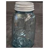 Vintage Aqua Blue Ball Perfect Mason Jar