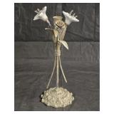 Hollywood Regency Style Candle Holder