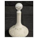 Antique Victorian Satin Glass Barber Bottle