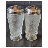 Vintage Indiana Glass Salt & Pepper Shaker Set