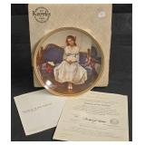 Norman Rockwell "Waiting at the Dance" Plate
