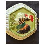Vintage Rooster Ceramic Jello Mold