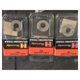 3 Hornady Shell Holders - No. 8, No. 45, No. 10