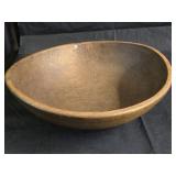 Primitive Wooden Dough Bowl