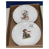 2 M. J. Hummel Hanging Collector's Plates