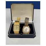 Jewelry Box with 2 Men's Watches