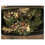 2 Wreaths & Misc. Fir Dï¿½cor