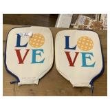 Pair of Pickleball Paddle Covers