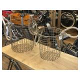 Pair of Metal Wire Baskets