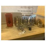 Lot of 9 Assorted Candleholders
