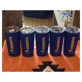 Lot of 5 Castle High School Tumblers