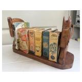 Horse Carved Bookends