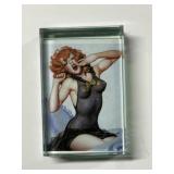 Pin Up Girl Paperweight