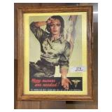 Nurses Needed Military Framed Print