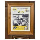 Sterling Beer Framed Ad