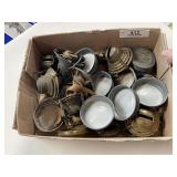 Flat of Lamp Burners & Zinc Lids