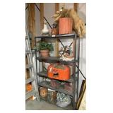 Contents of Metal Shelves