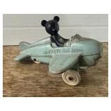 1940's Sun Rubber Co. Mickeys Air Mail Plane