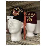2 Hadi Shrine Hats