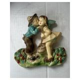 Old Plaster Wall Plaque