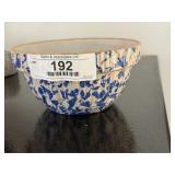 Small Blue & White Pottery Bowl