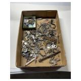 Flat of Old Keys & Misc.