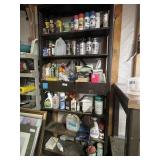 Contents of Metal Shelves