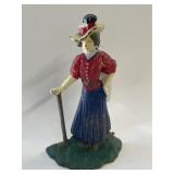 Lady Golfer Iron Doorstop