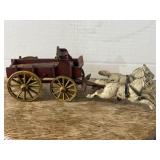 Antique Horse Drawn Log Wagon