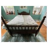 Queen Mattress & Box Springs & Vintage Bed